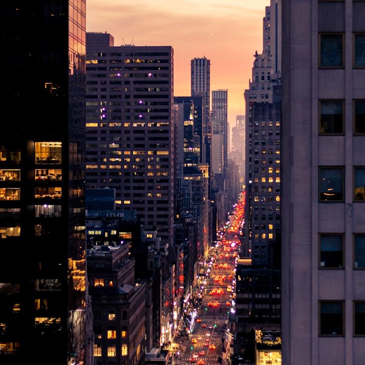 Sunset outdoors in Switzerland